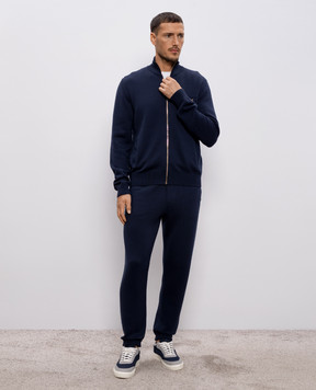 Versace Сині джогери з кашеміром 10187191A12912