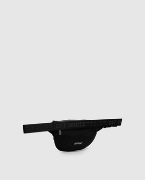 Off-White Чорна поясна сумка OWMNT01F26FB01