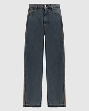 Maison Margiela MM6 Сині джинси з вінтажним ефектом S52LA0265S30844
