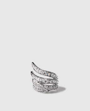 Swarovski Серебристое кольцо Vienna 5762207