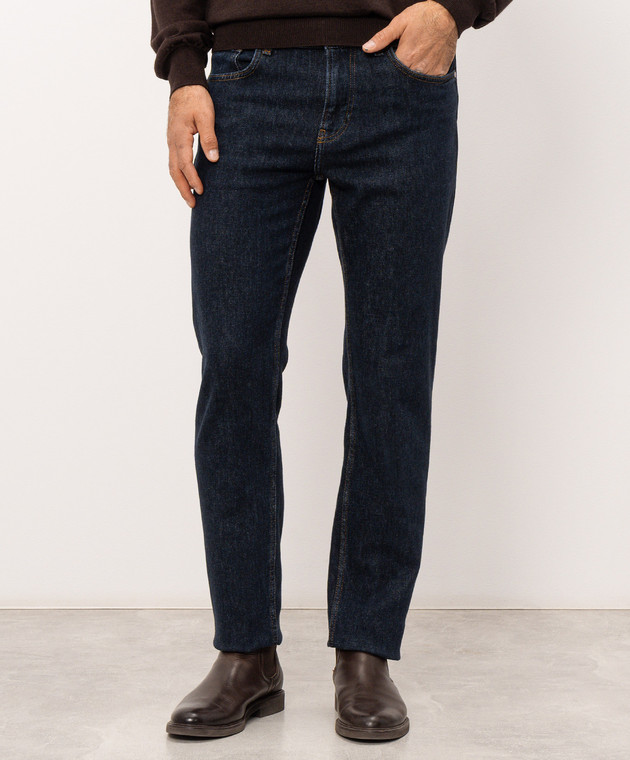Trussardi Сині джинси P400HU04930NMJ370D32 зображення 3
