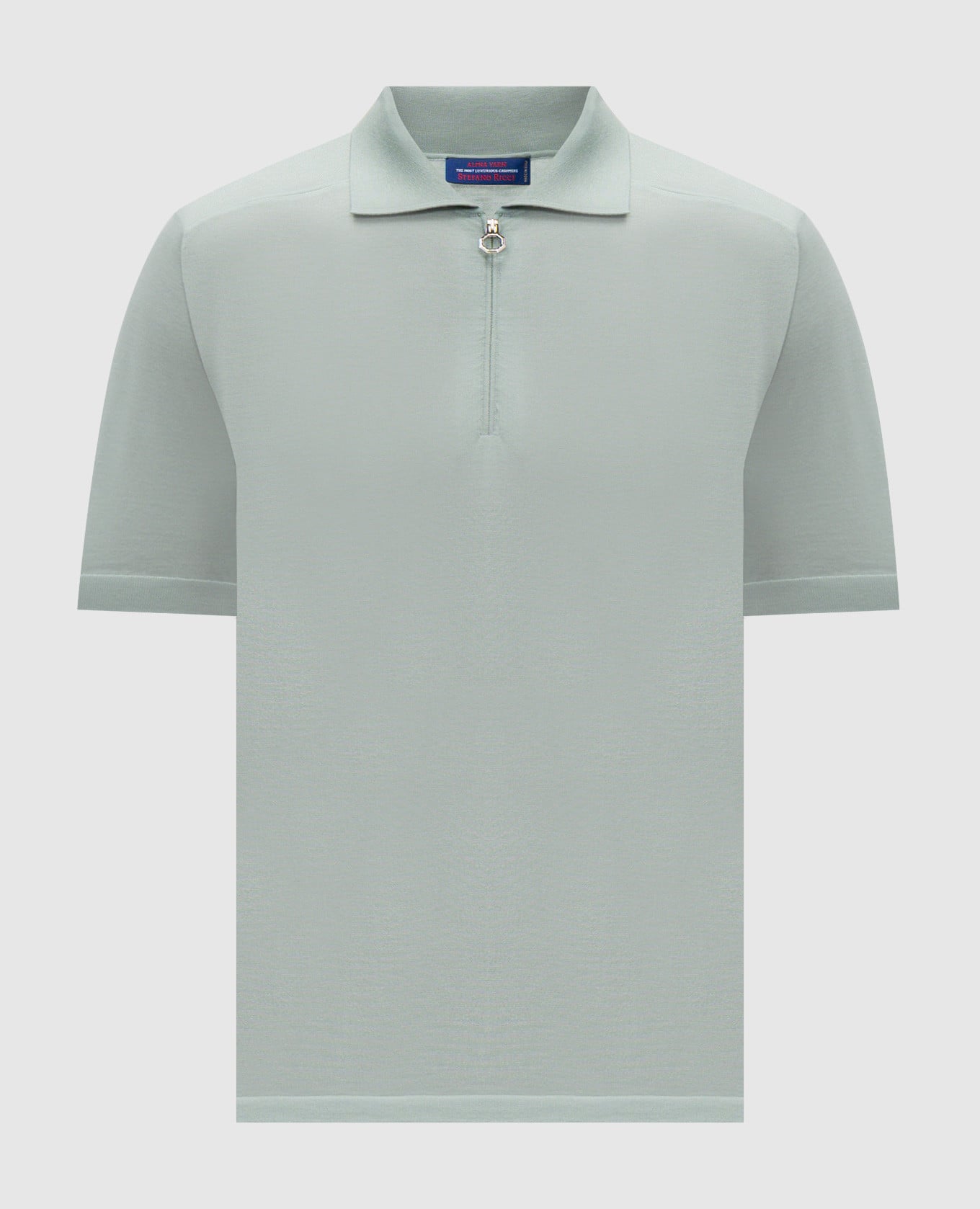 Зеленое поло из кашемира