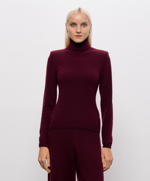 Allude Бордовий гольф з кашеміру 26511195 зображення 3
