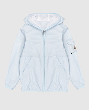 Moncler ENFANT Детская голубая ветровка Songu L19511A0001653A5E
