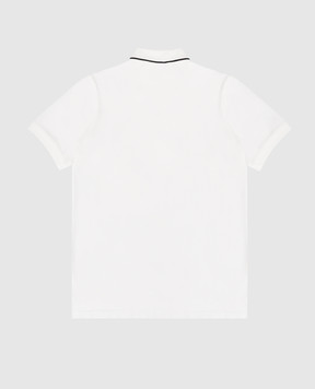 C.P. Company Дитяче біле поло з принтом логотипа CUM00ZLFA041014