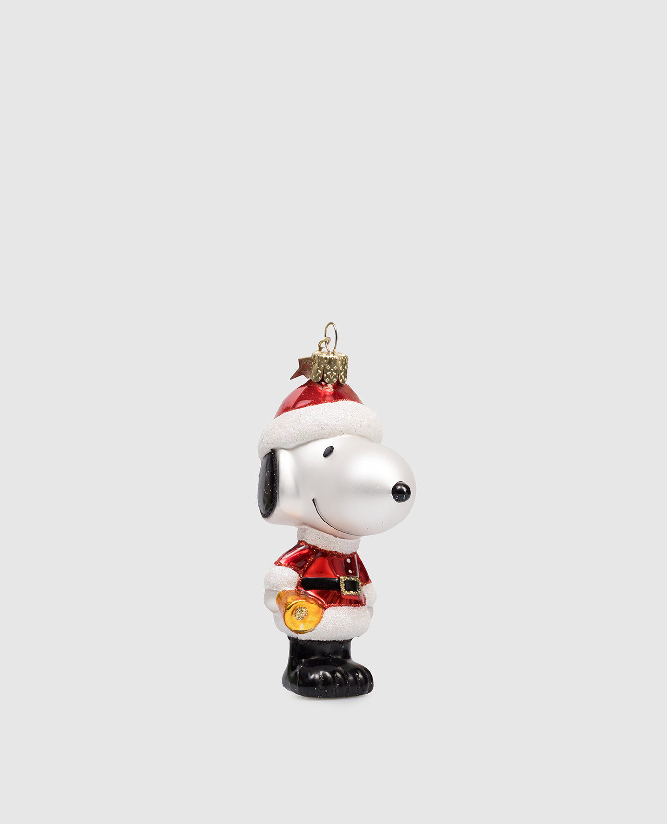 

Елочная игрушка Snoopy with Christmas outfit, Серый, Елочные украшения