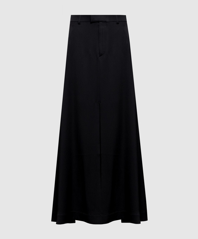 Ann Demeulemeester Черная юбка Kaisa с разрезом B0014268FA647