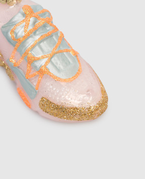 Vondels Розовая ёлочная игрушка Sneaker 3232820060033