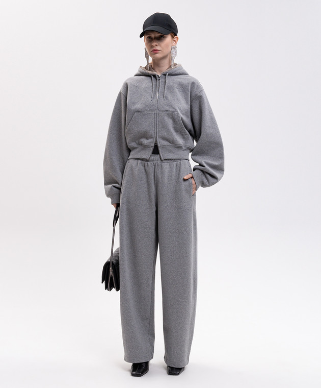 Alexander Wang Серые спортивные штаны 1CC4264093 изображение 2