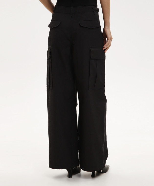 3.1 Phillip Lim Чорні штани карго P26151414UCV зображення 4