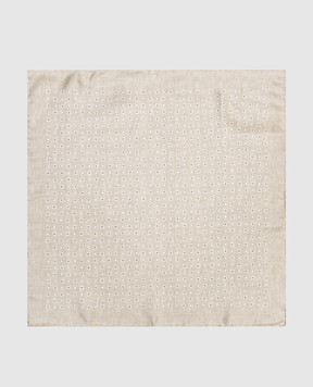 Brunello Cucinelli Двухсторонний платок-паше с брендовым узором MX8700091
