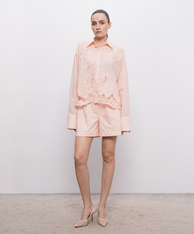 Ermanno Scervino Розовые шорты D482P763YET изображение 2