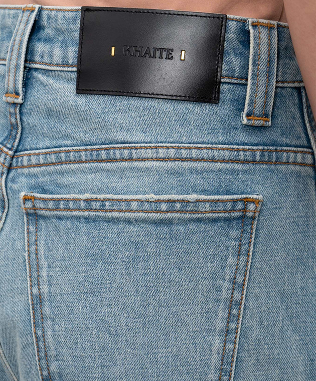 Khaite Блакитні джинси Delina з ефектом потертості 1179916020 зображення 5