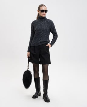 Max Mara Сірий светр FINGERE з вовною альпаки FINGERE