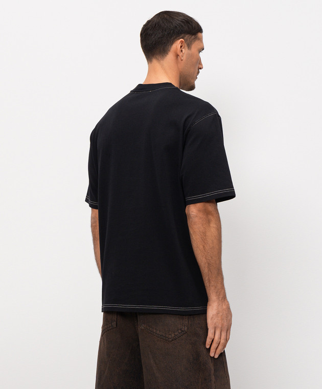 A Cold Wall Черная футболка Millbank ACWMTS230 изображение 4