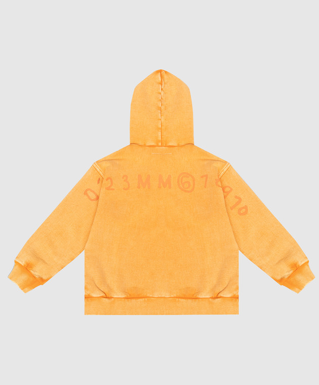 Maison Margiela MM6 Дитяча помаранчева спортивна куртка M60978MM07L зображення 2