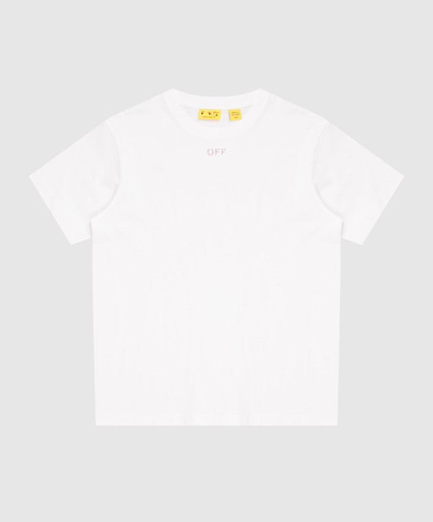 Off-White Набор детских футболок с логотипом и логотипом 44G2B001S26J001 изображение 4