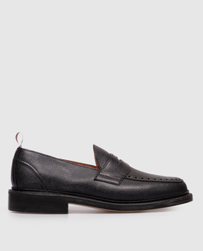 Thom Browne Черные кожаные лоферы MFD054A00198
