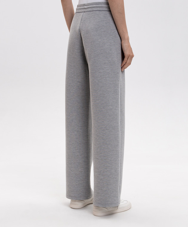 Max Mara Сірі спортивні штани FAUNO MMLFAUNO зображення 4