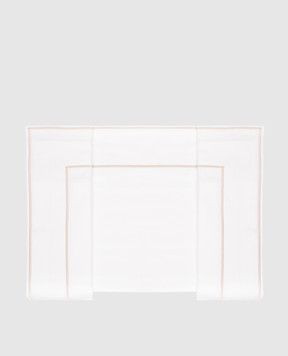 Fazzini Білий комплект постільної білизни ISOLA з вишивкою ISLCOCO240X220Q0