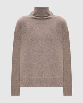 Max Mara Weekend Коричневий светр SCRIVIA з вовни і кашеміру SCRIVIA