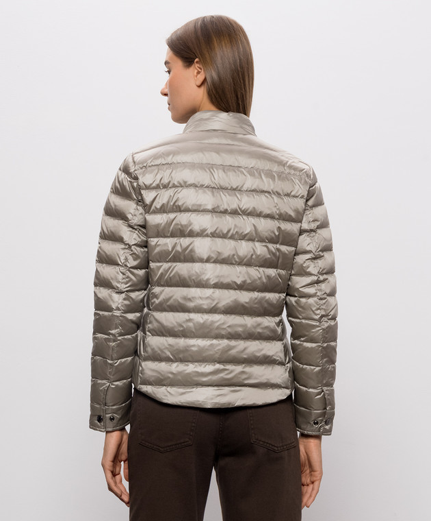 Woolrich Сіра пухова куртка CFWWOU2195FRUT5453 зображення 4