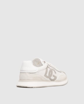 Dolce&Gabbana Білі комбіновані кросівки DG CUSHION CK2288A5355