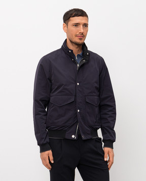 MooRER Синяя куртка TANNER TANNERAT