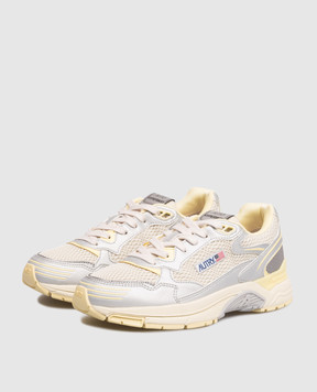 AUTRY Жовті кросівки HYPERWAY з логотипом A1UNHYLWMV06