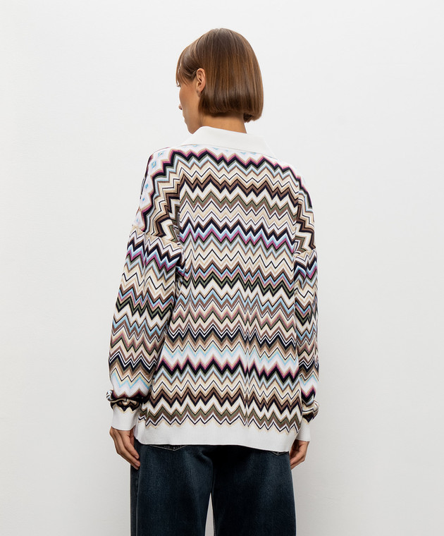 Missoni Светр у візерунок кольору айворі DS26WN1BBK01KO зображення 4