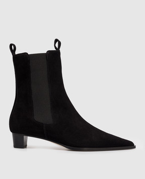 Aeyde Чорні замшеві ботильйони Kiki ABPLYP30BL124FW24800022