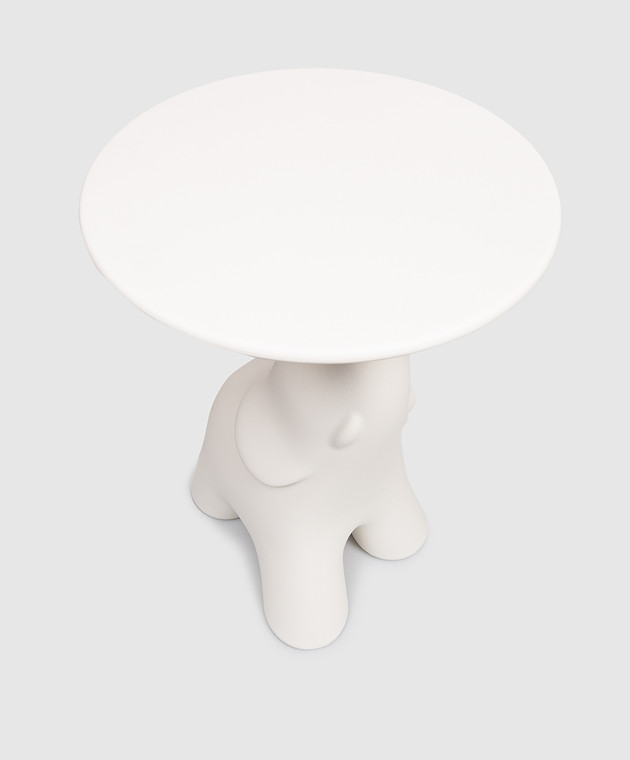 Qeeboo Журнальный стол Pako цвета айвори в форме слона 51003WH изображение 2