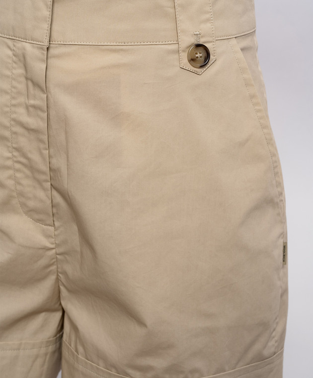 Woolrich Бежеві шорти з бавовни CFWWSH2001FRUT3944 зображення 5