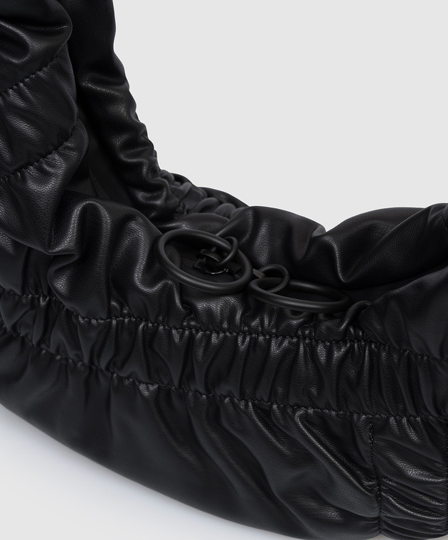 Innerraum Чорна сумка-хобо HM2 з драпіруванням HM2BMBKCRSH зображення 4