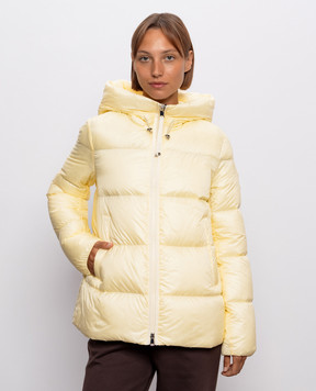Moncler Желтый пуховик Serittes L20931A00158597YG