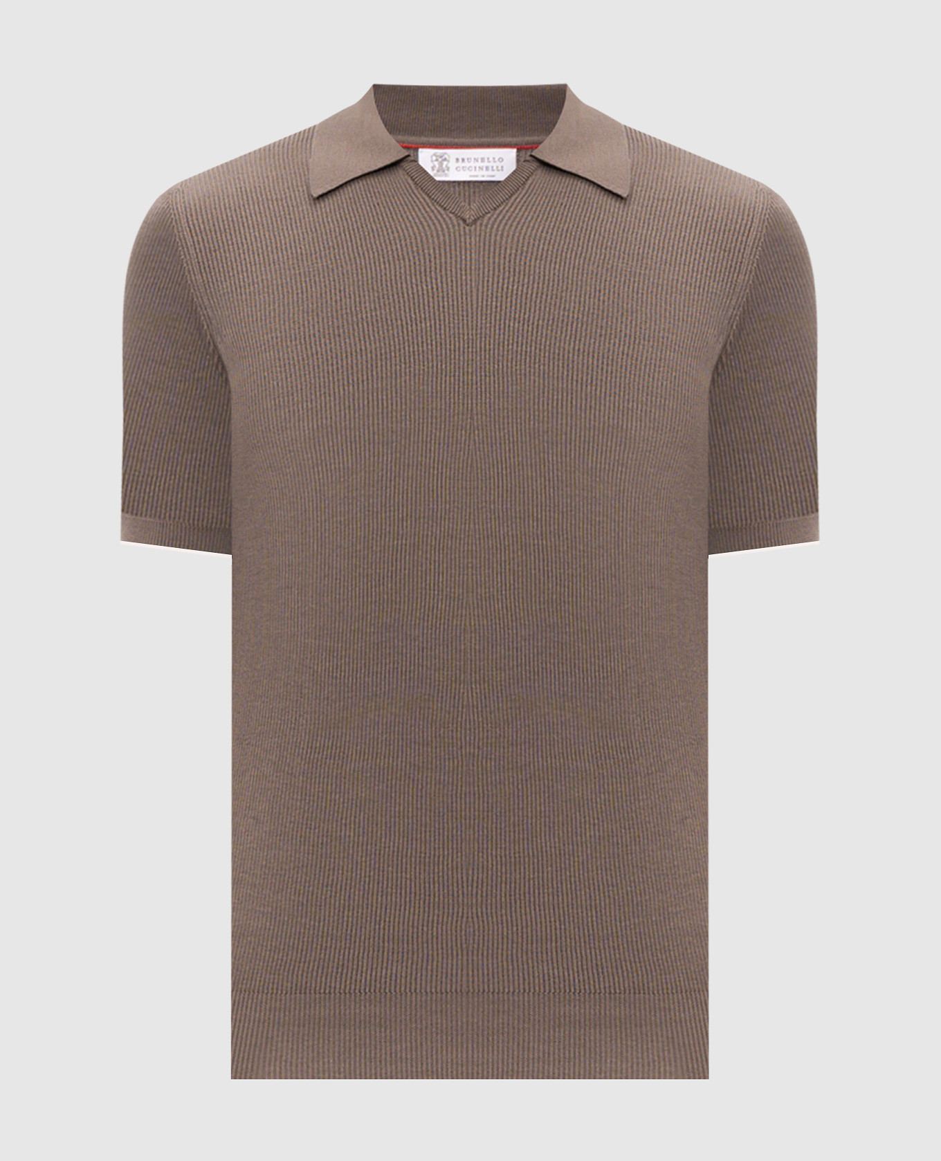 Коричневое поло