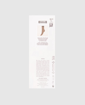 Wolford Темно-коричневые носки Shimmer 20 den 48119