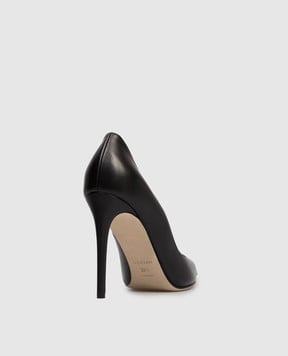 Alexander McQueen Чорні шкіряні туфлі 852023WIAJU