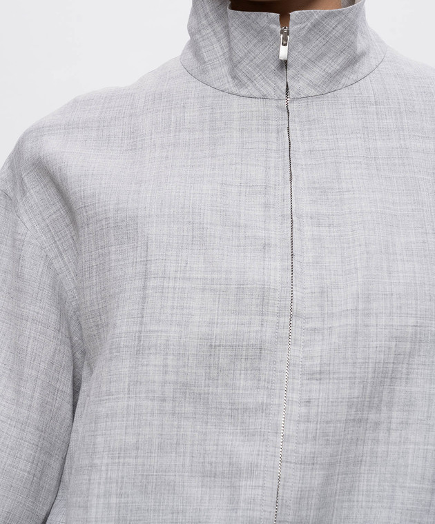 Intoca Серая куртка с рамами 261RAPJA1301 изображение 5