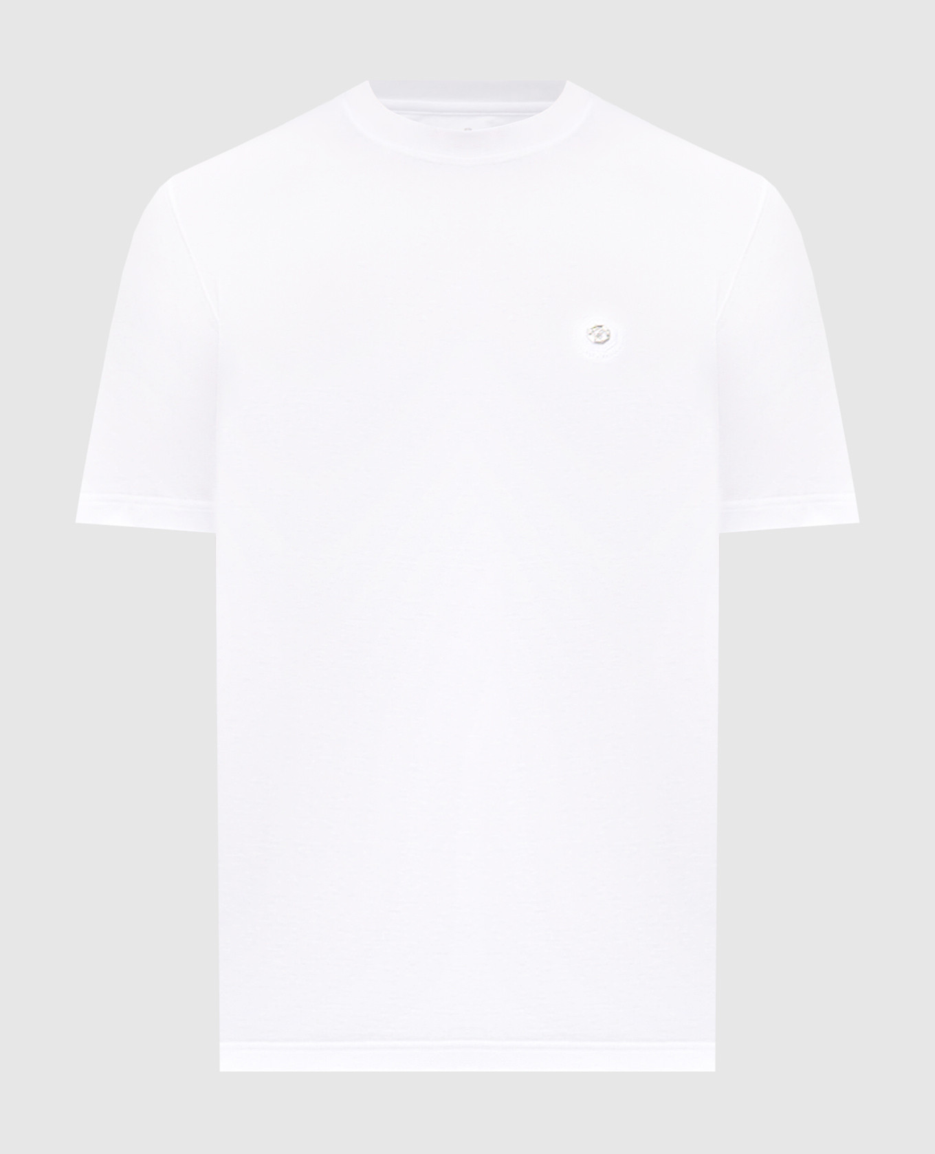 Белая футболка с монограммой