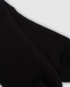 Palm Angels s Чорні утеплені шкарпетки з логотипом PWRA00AS25FAB001