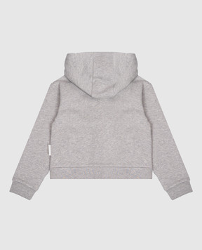 Moncler ENFANT Детская утепленная серая спортивная куртка L29548G00017899PS