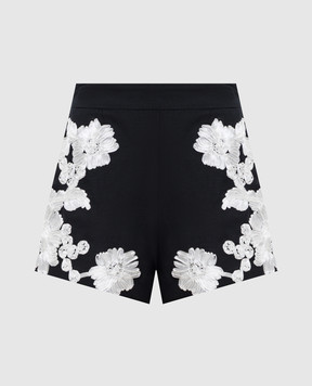 Simkhai Чорні шорти Sammie Soutache з аплікацією 1264120SW