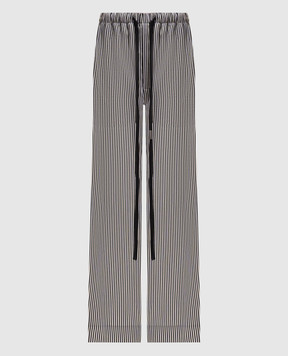 Ann Demeulemeester Штани Sofi в смужку в піжамному стилі B0014017FA737