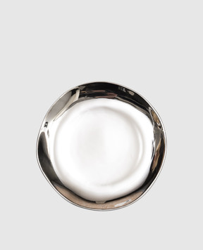 Bitossi Home Срібляста порцелянова тарілка для хліба FTB00902