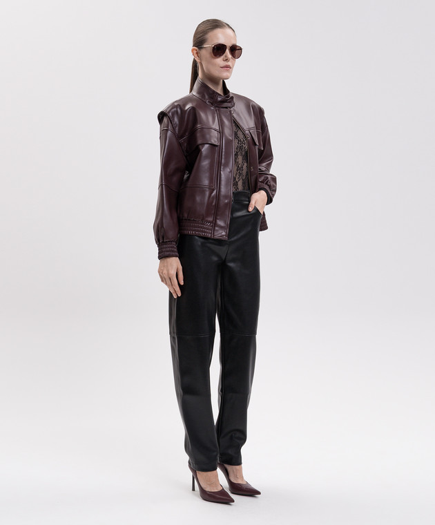 Twinset Черное боди из кружева 262LI2NEE изображение 2