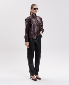 Twinset Черное боди из кружева 262LI2NEE