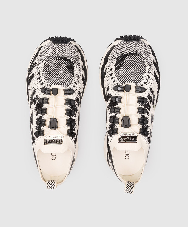 Off-White Бежевые кроссовки Be Right Back OWIA28KS26FAB001 изображение 4