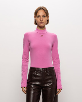 Versace Розовое боди с открытой спиной 10269401A18639
