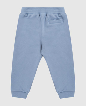 Dolce&Gabbana Дитячі блакитні штани джогери L1JPLAG7PNF